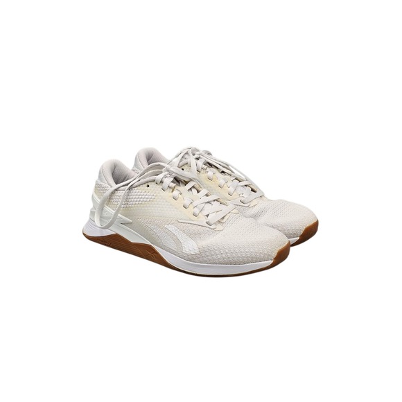 Reebok Women's Size 6 US EUC Nano X3 White Crossfit Athletic‎ Gym Sneakers Shoes